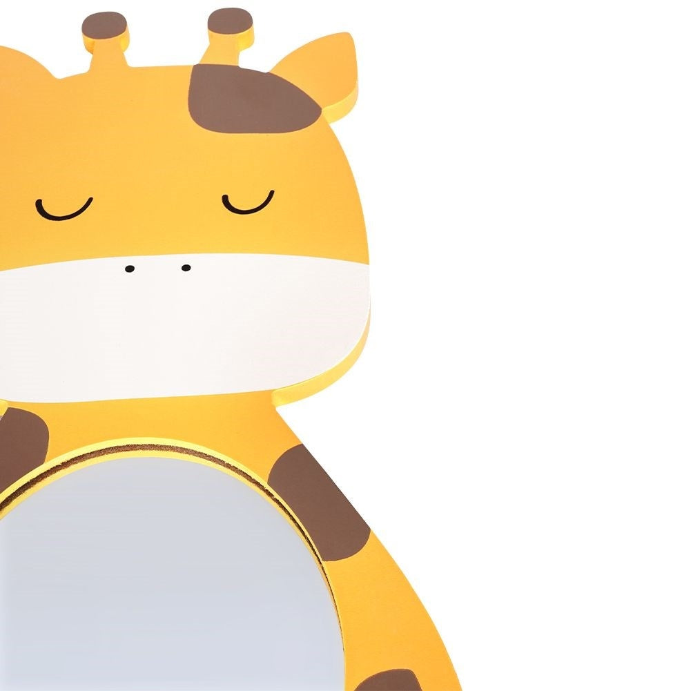 Mirror for Children's Room with Charming Giraffe Motif