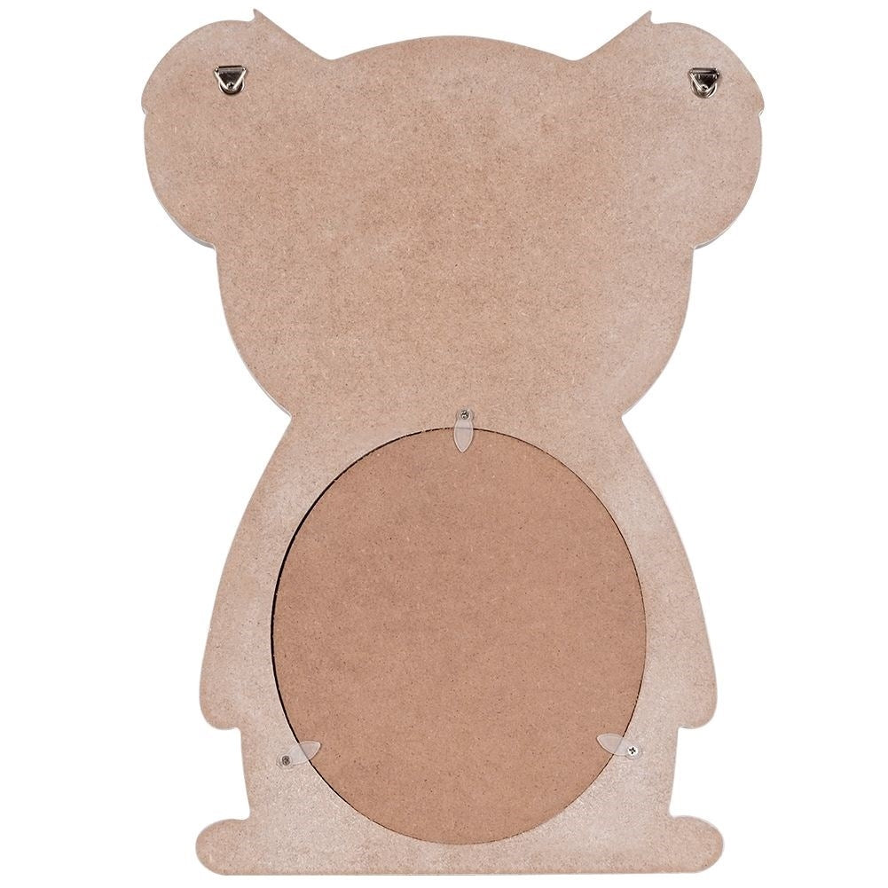 Mirror for children's rooms with a cute koala motif