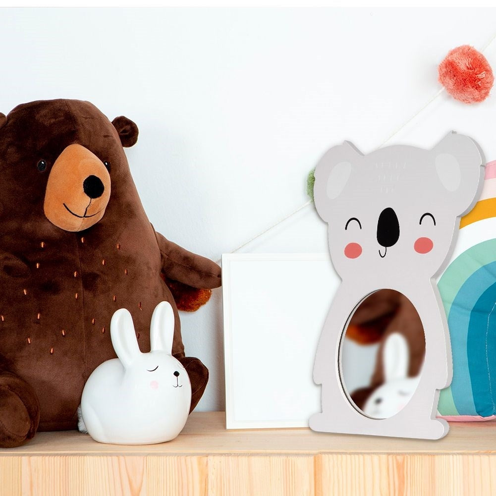 Mirror for children's rooms with a cute koala motif
