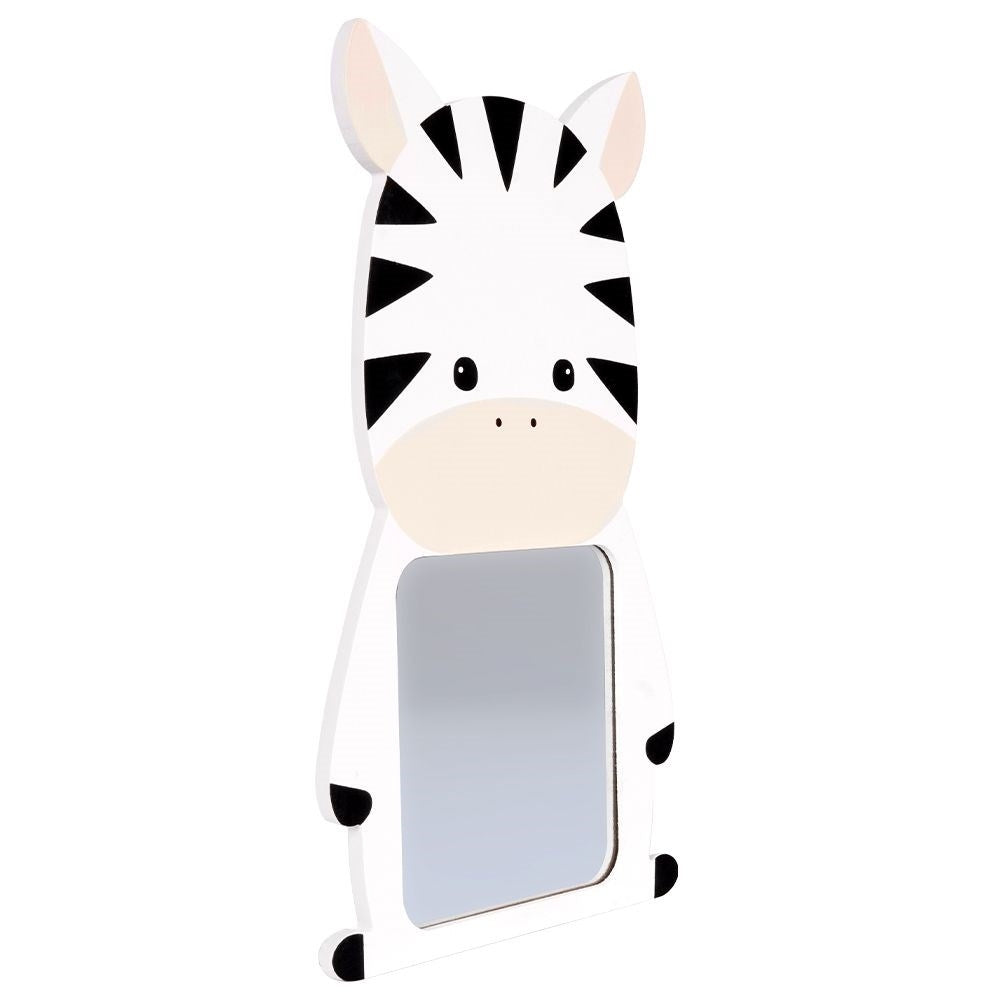 Mirror with Zebra motif for Playful Children's Room