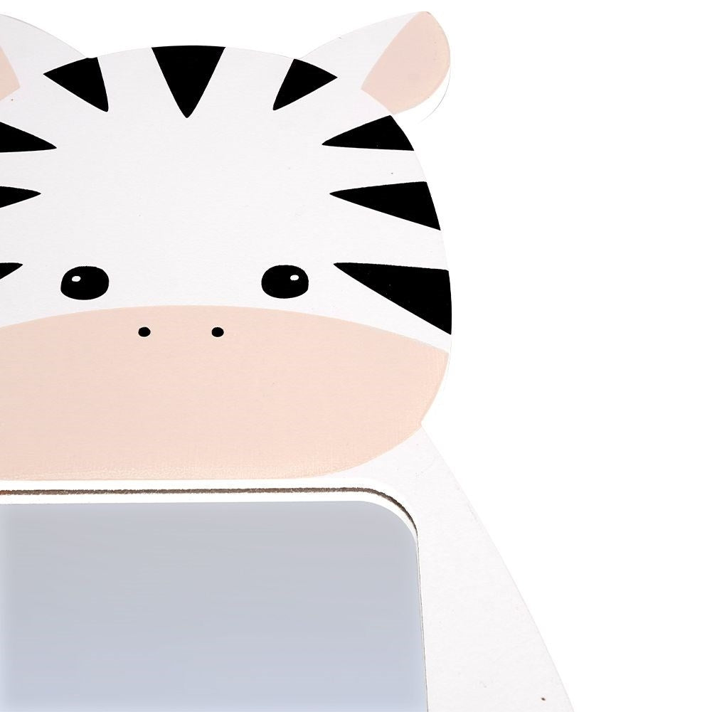 Mirror with Zebra motif for Playful Children's Room