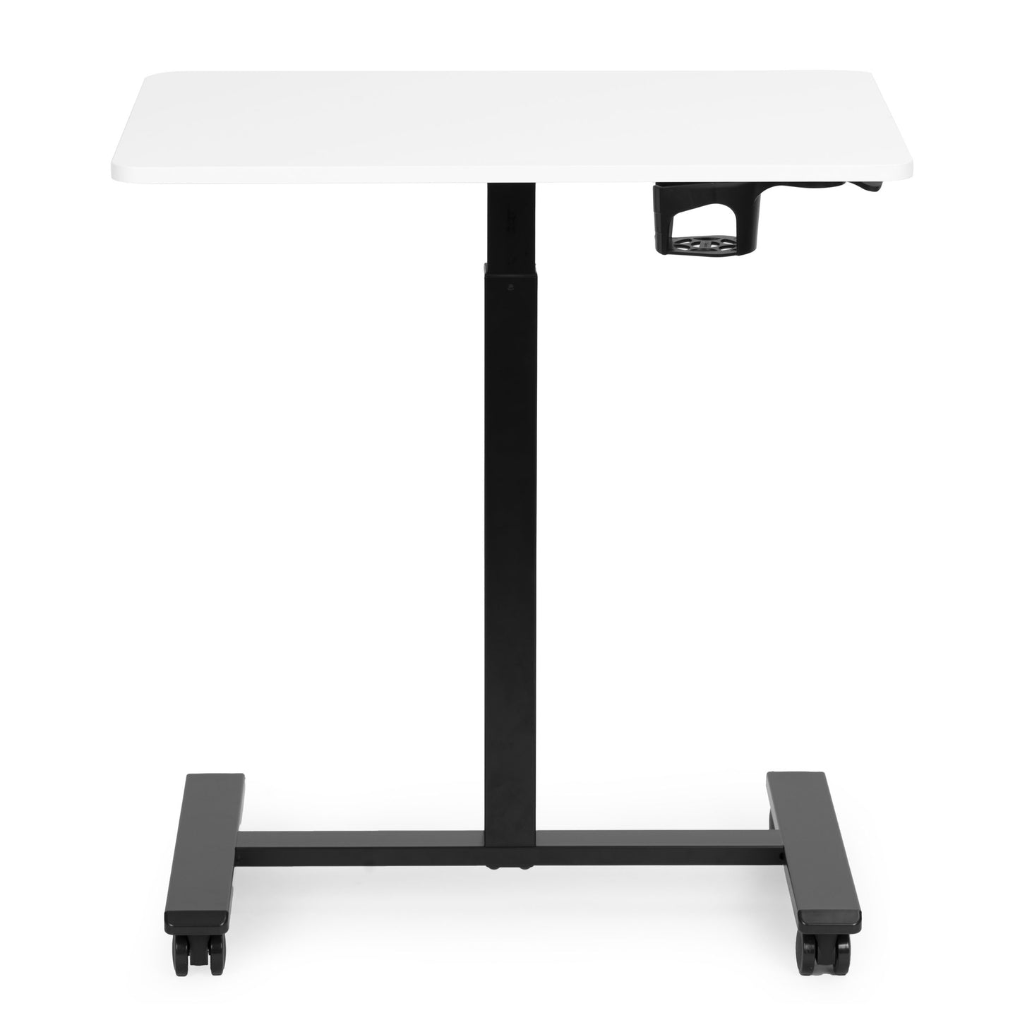 Mobile Adjustable Desk with Pneumatic Lift, 70x48 cm