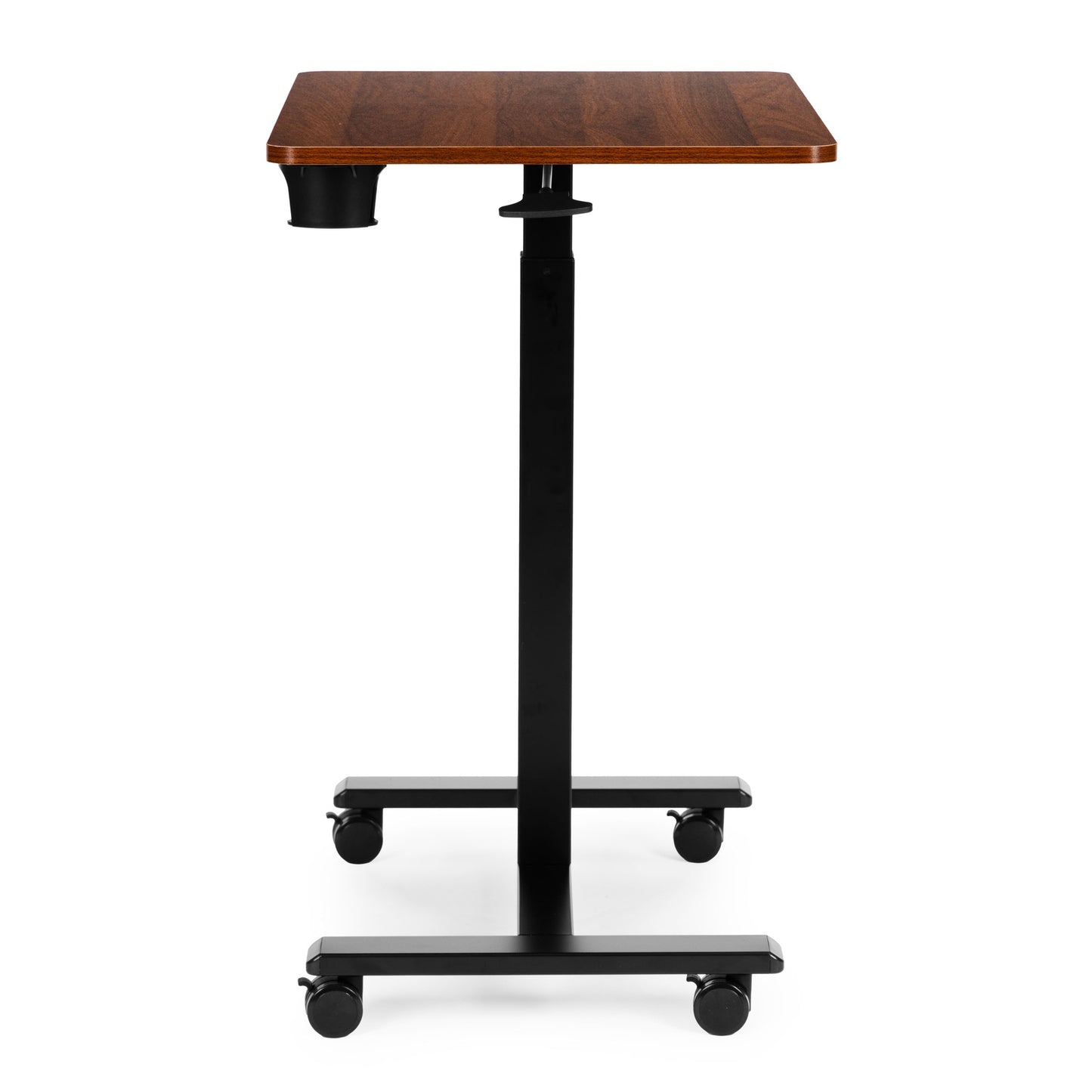 Mobile Adjustable Desk with Pneumatic Lift, 70x48 cm
