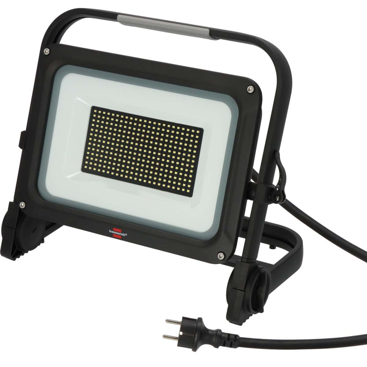 Mobile LED construction lamp JARO 20060 M / LED work lamp 150W for outside (LED floodlight with 5m cable, LED emergency lighting with 17500lm made of high-quality aluminum, dimmable, IP65)