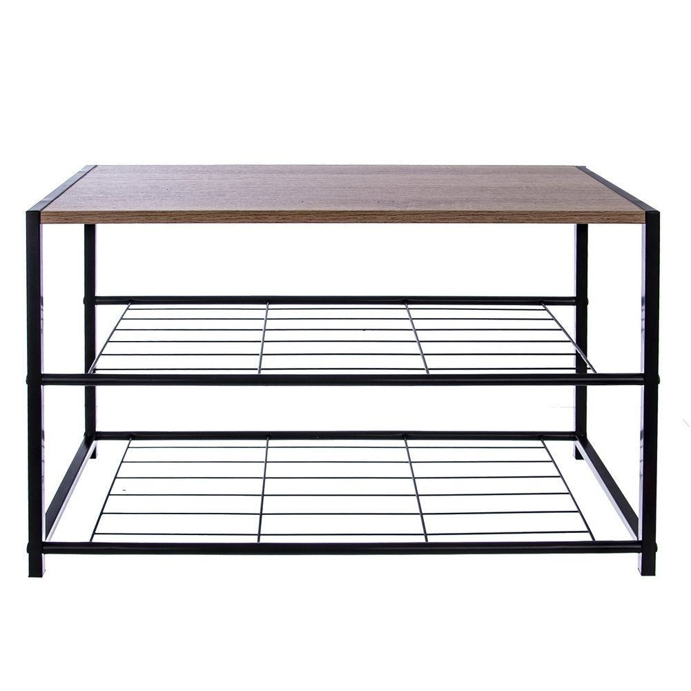 Modern 3-level shoe rack for order in the hall and garage