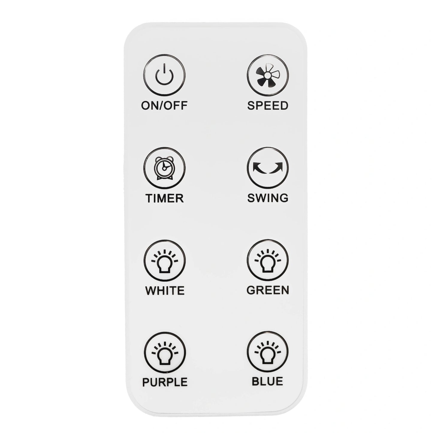 Modern Bladeless Standing Floor Fan 60W – 3 Modes, Remote Control, Timer, LED Lighting