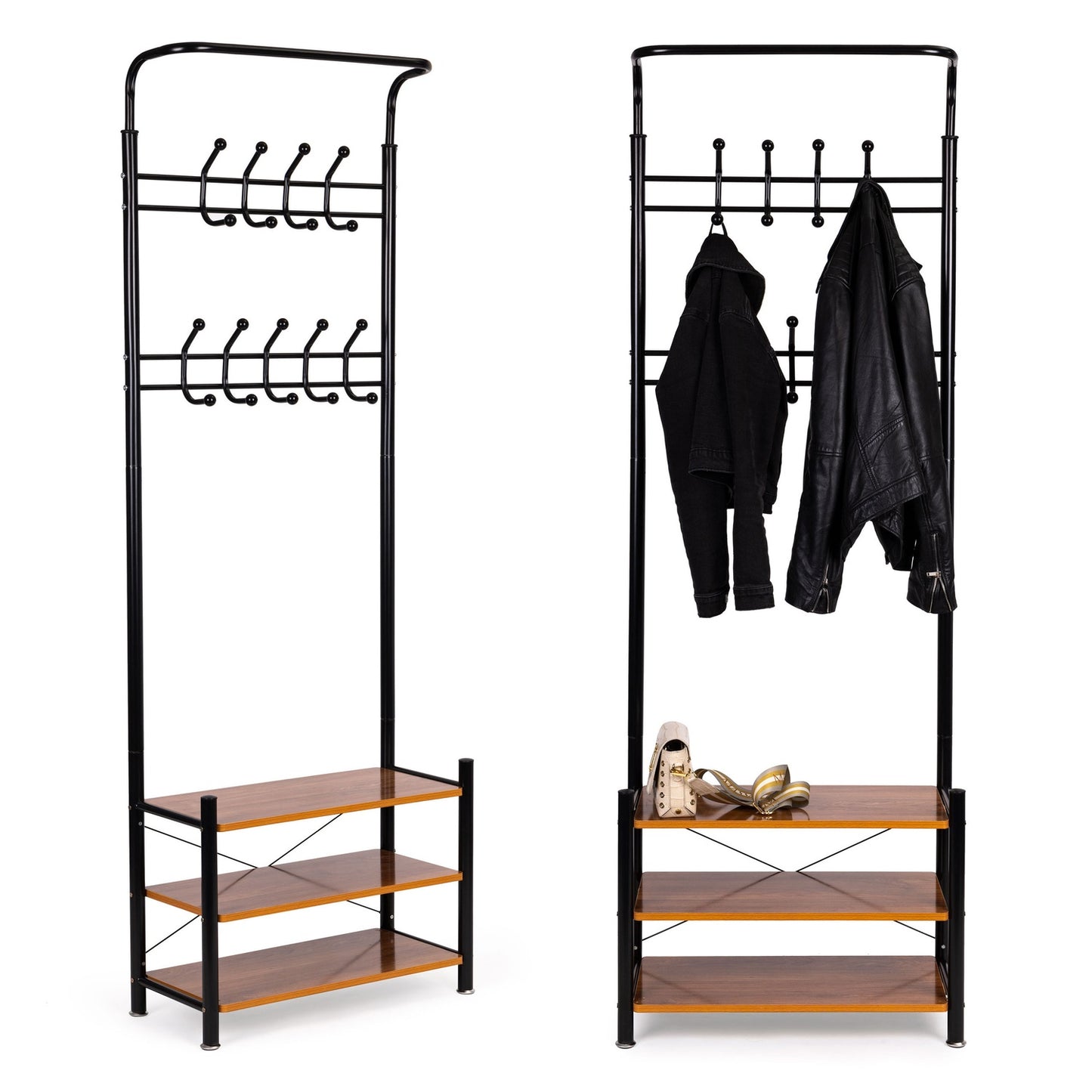 ModernHome shoe rack with shelves