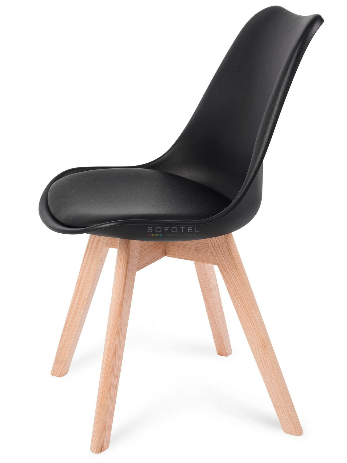 Modern Scandinavian chair Sofotel Ponti black