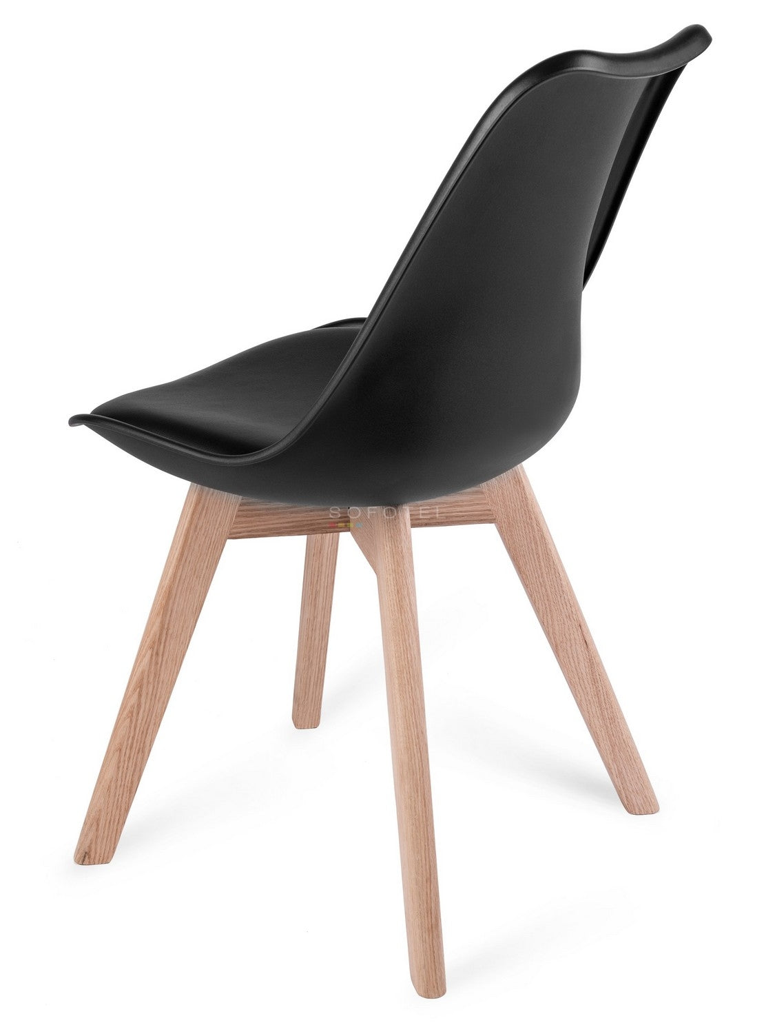 Modern Scandinavian chair Sofotel Ponti black