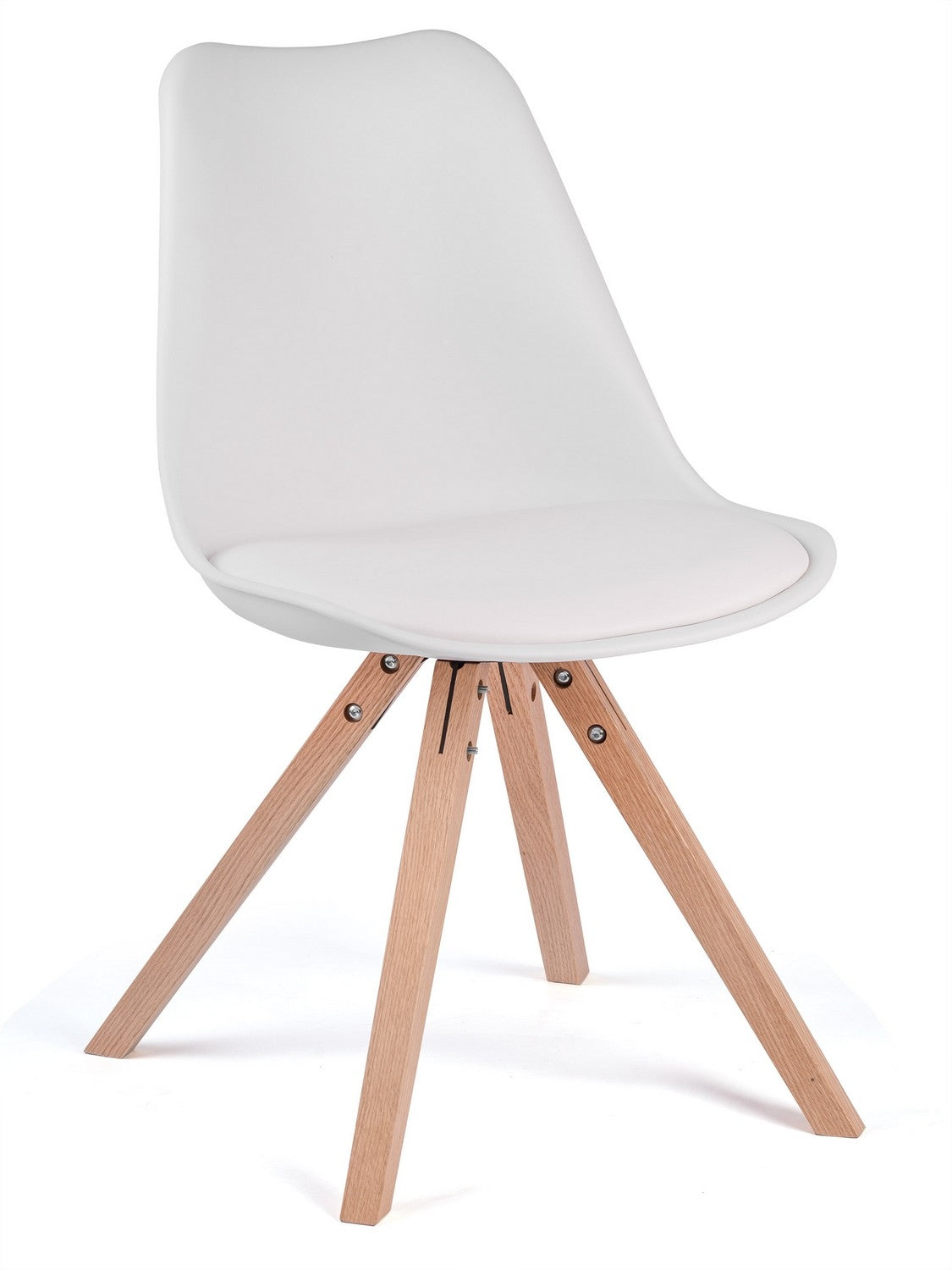 Modern Scandinavian chair Sofotel Verde white