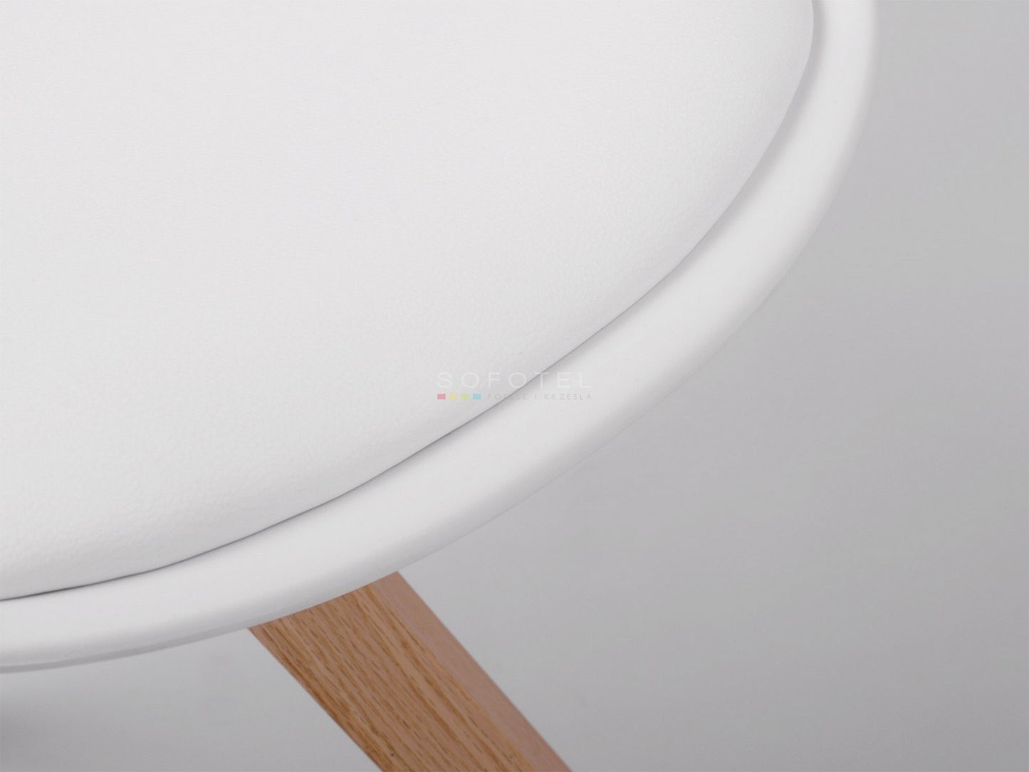 Modern Scandinavian chair Sofotel Verde white