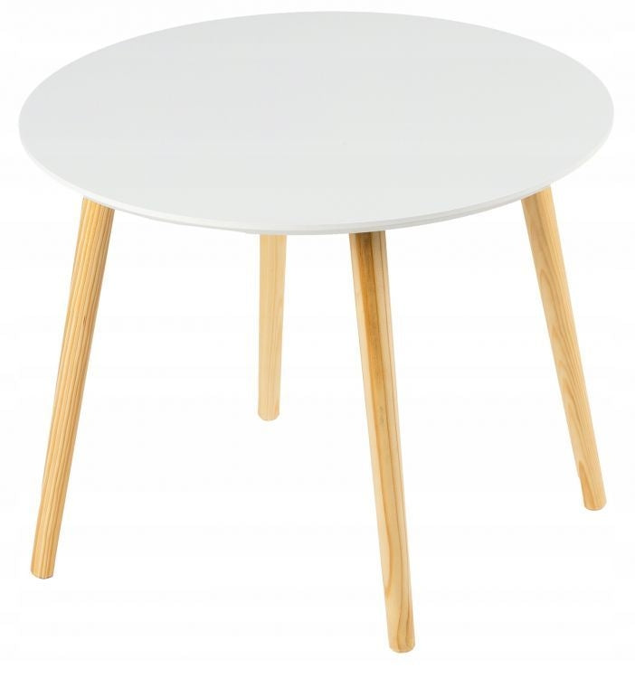 Modern Scandinavian coffee table, 60 cm