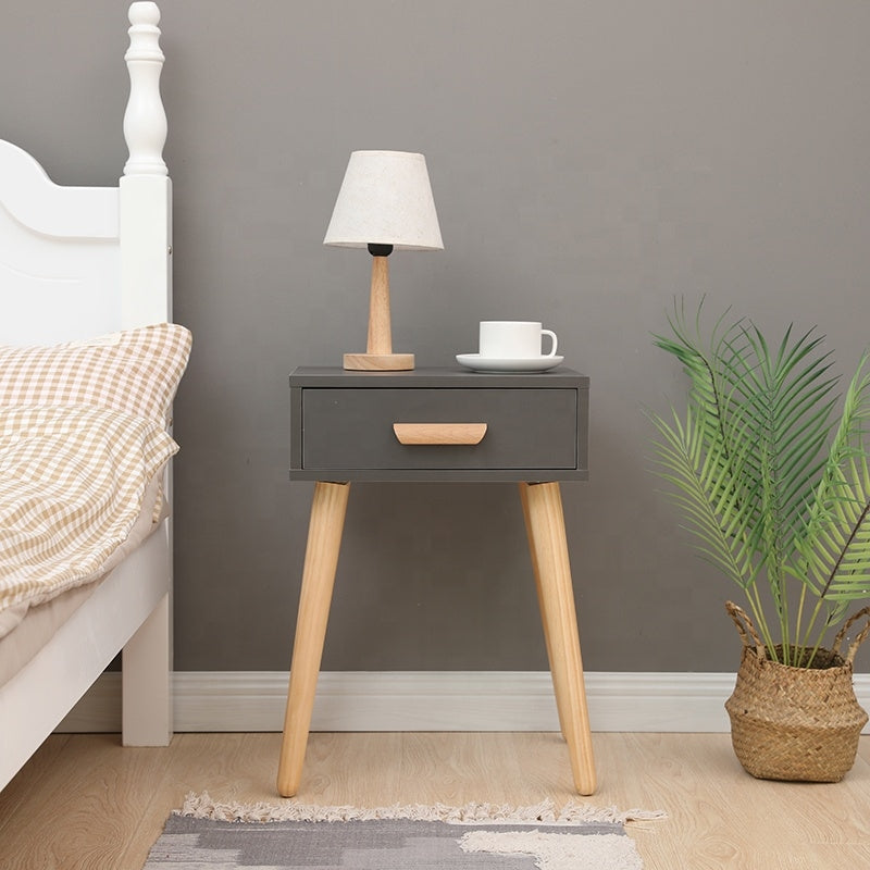 Modern bedside table, white coffee table