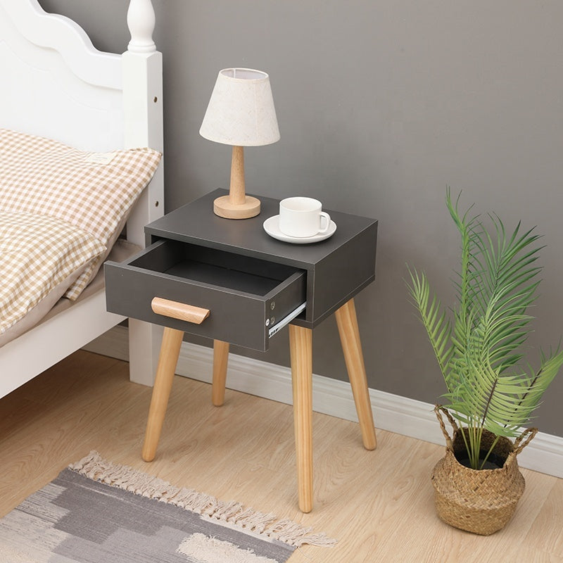Modern bedside table, white coffee table