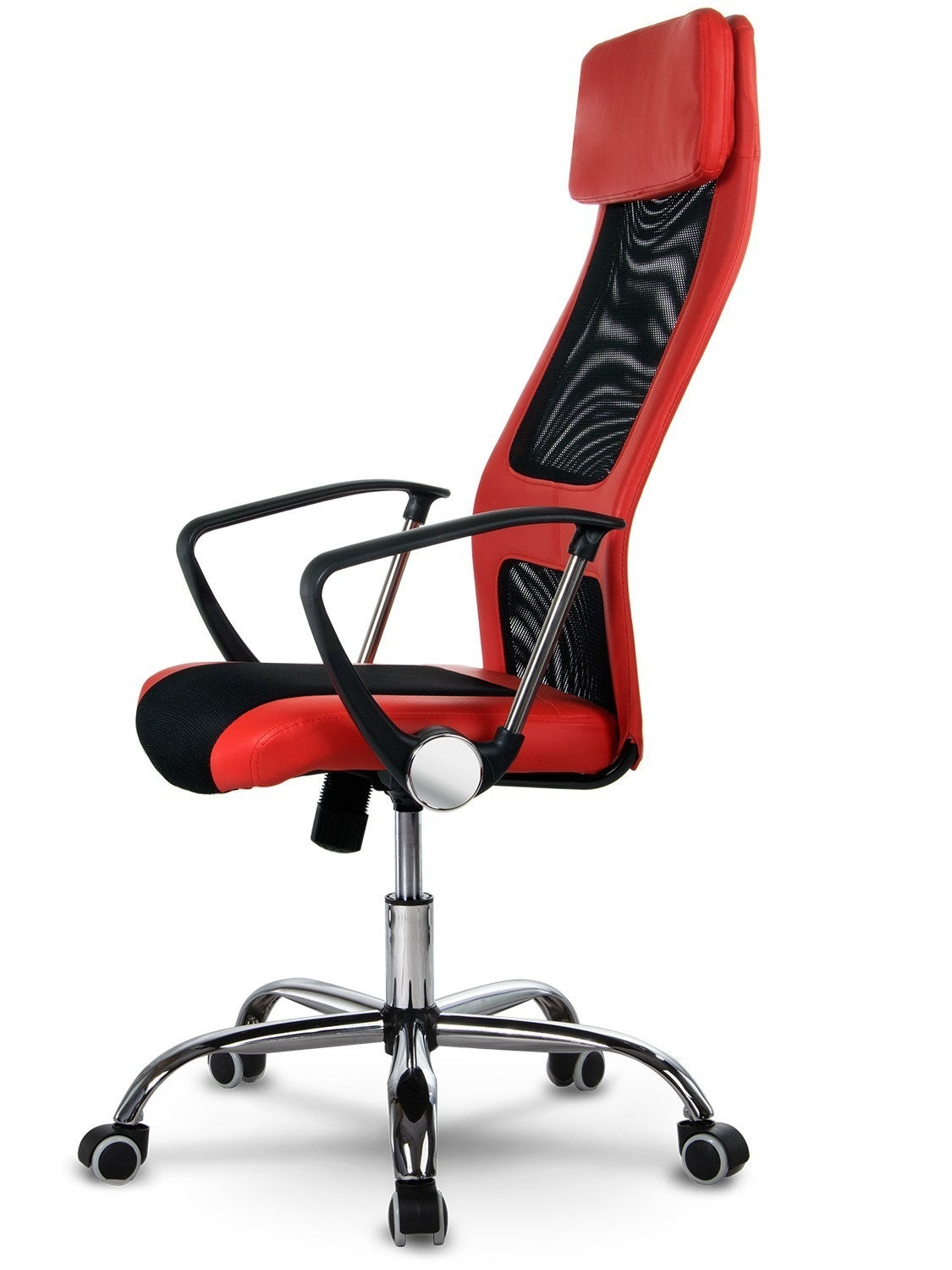 Modern high office chair Sofotel Rio red