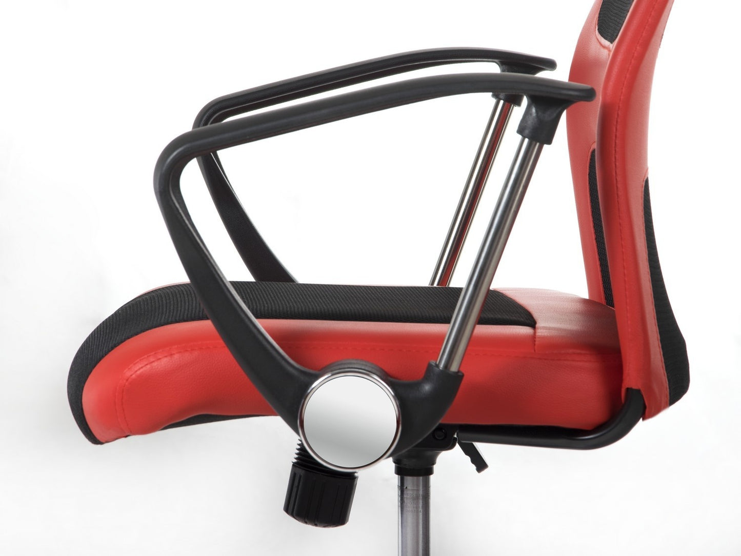 Modern high office chair Sofotel Rio red