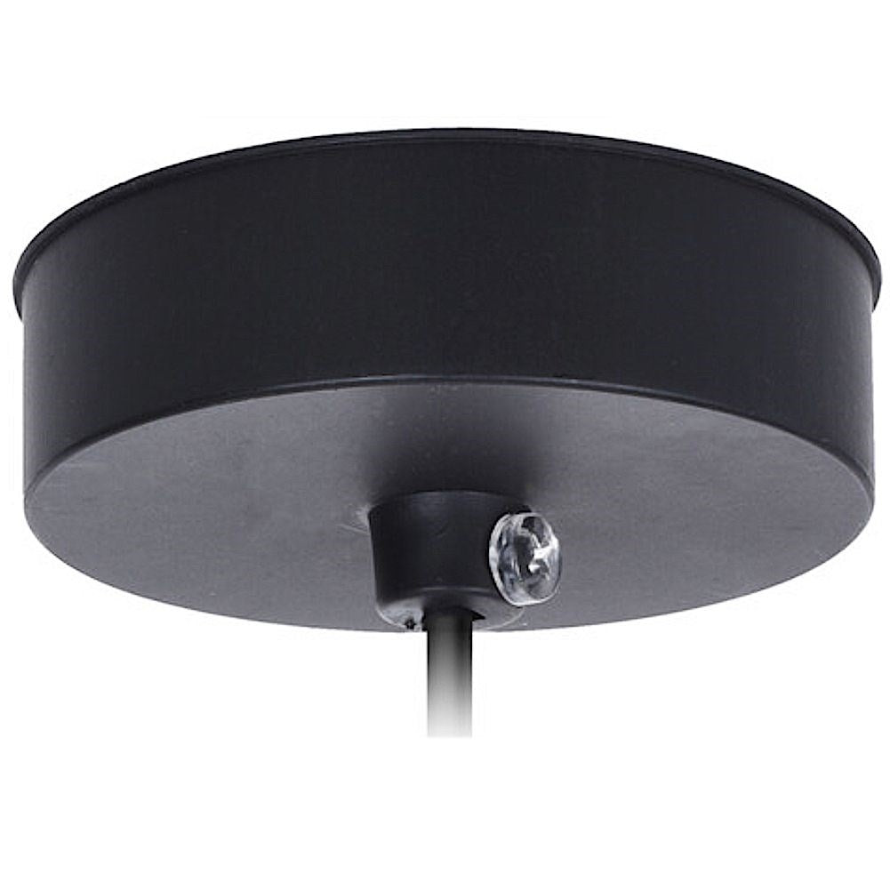 Modern industrial ceiling lamp in metal for decorative light bulbs