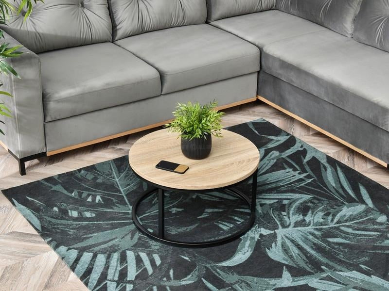 Modern industrial loft coffee table 60 cm
