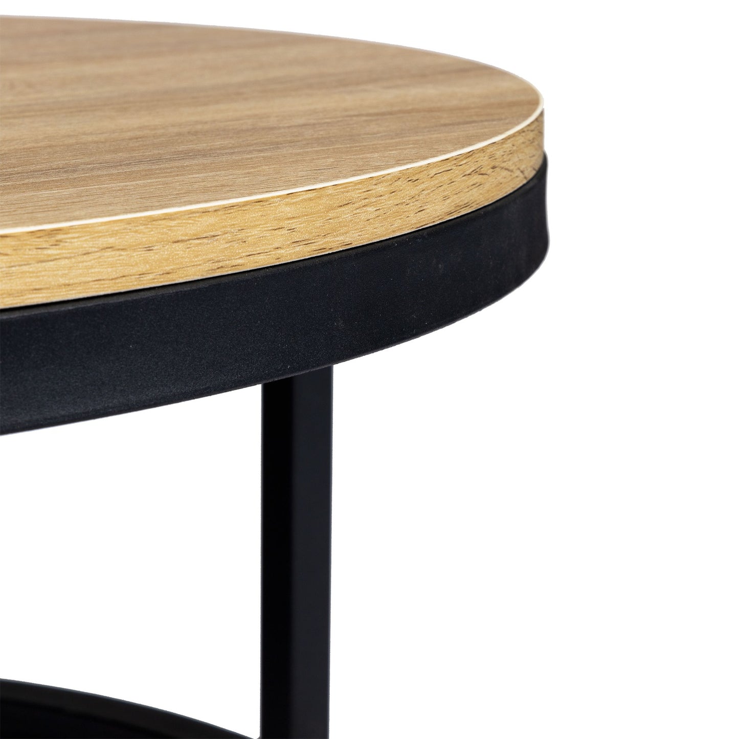 Modern industrial loft coffee table 60 cm