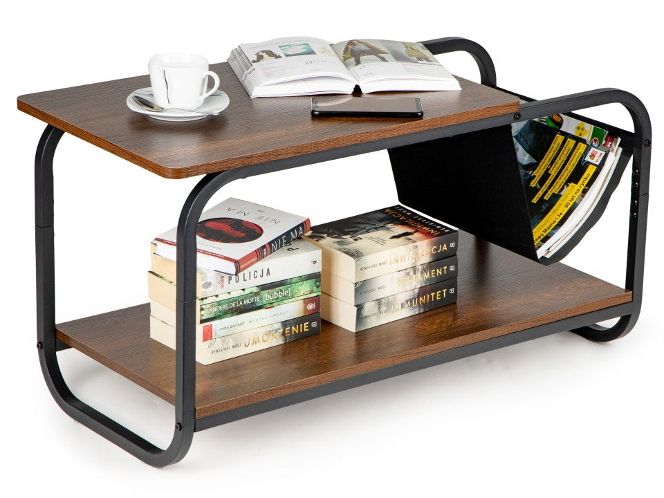 Modern loft coffee table, 2 levels ModernHome
