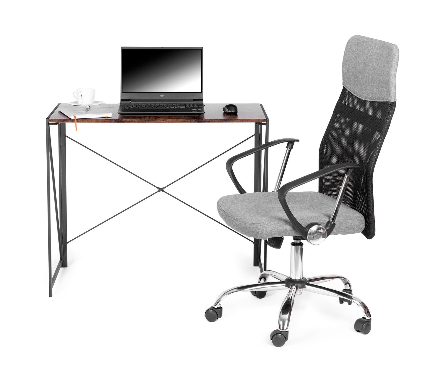Modern loft computer desk