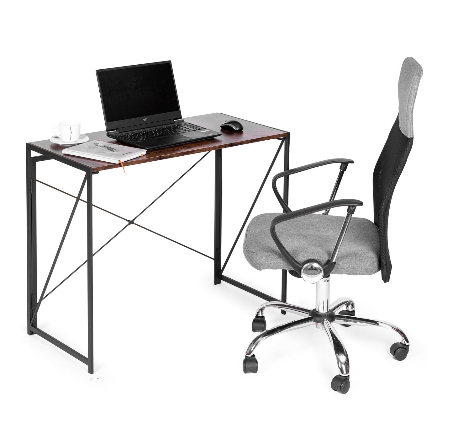 Modern loft computer desk
