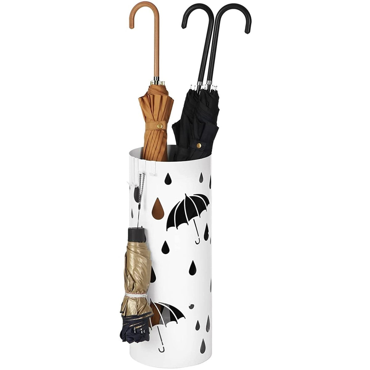 Modern white umbrella stand