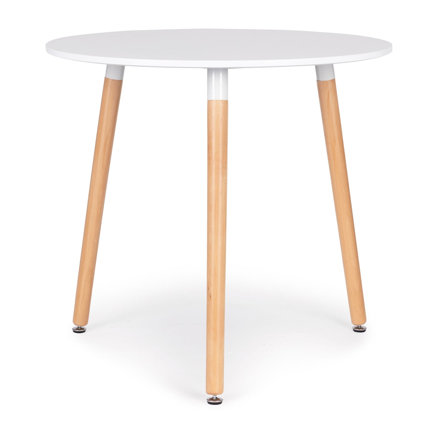 Modern wooden table for the kitchen living room, 80 cm