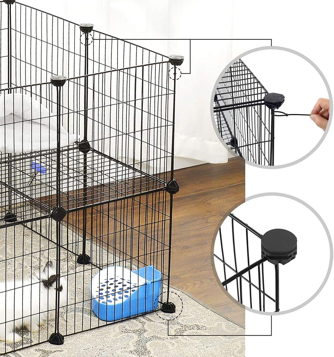 Modular Small Animal Playpen – 2 Levels, Hamster, Guinea Pig