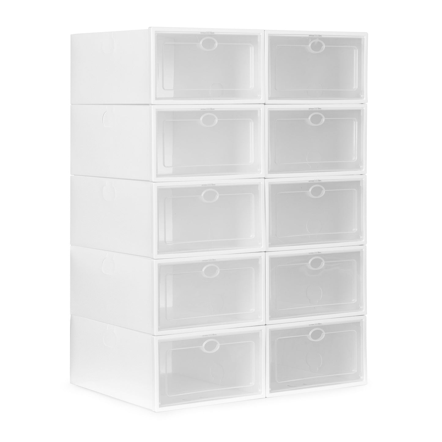 Modular shoe organizer cabinet