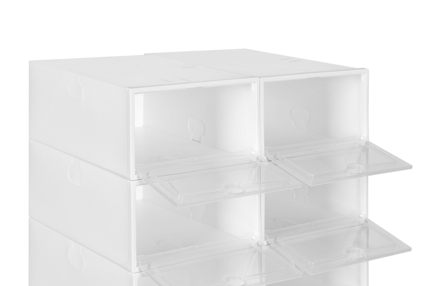 Modular shoe organizer cabinet