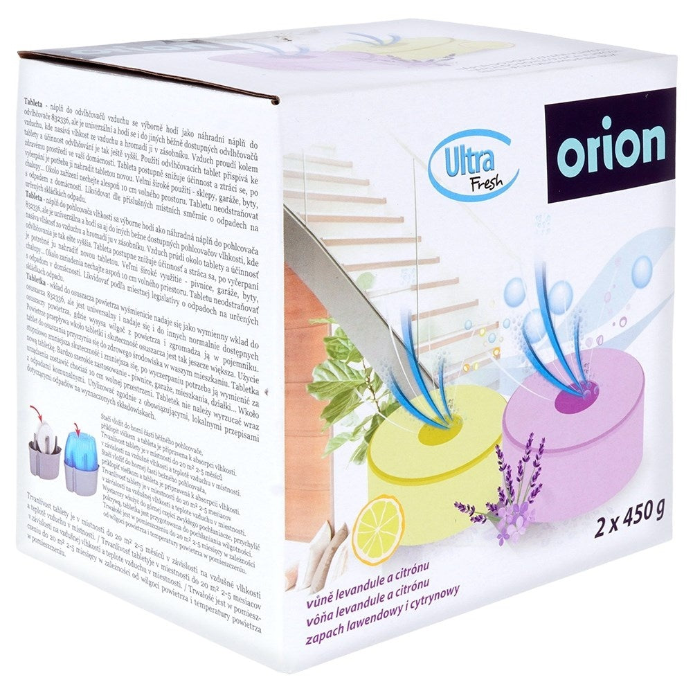 Moisture absorber with lavender and citrus scent - 2-pack