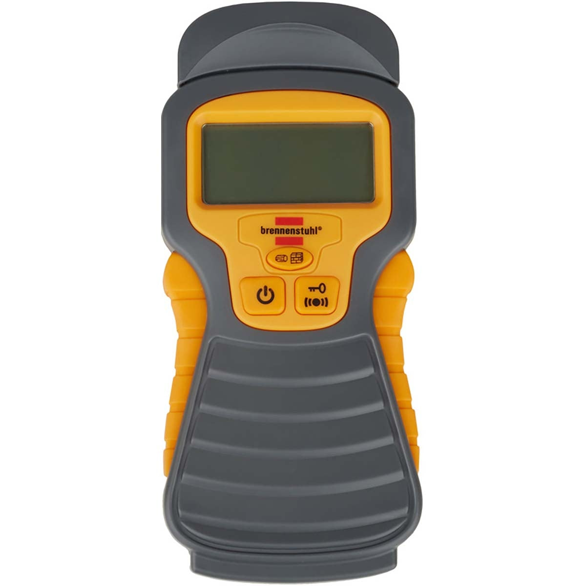 Moisture meter for wood / walls / building materials with LCD display anthracite / yellow