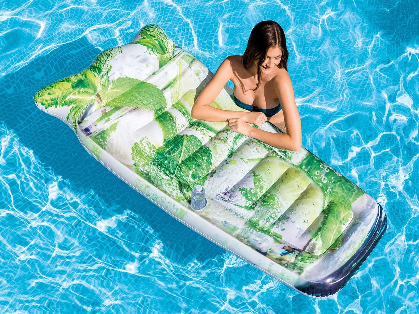 Mojito inflatable beach mattress 178 x 91 cm INTEX 58778