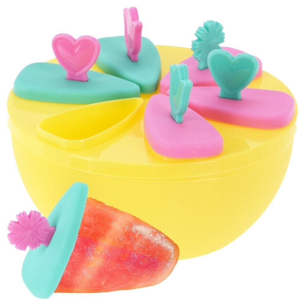 Mold for Homemade Ice Creams with Practical Sticks and Stand