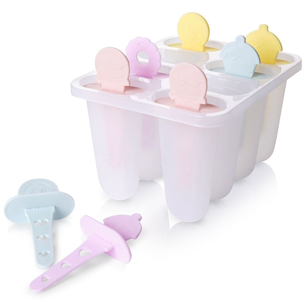 Mold for homemade ice creams - 8 reusable sticks