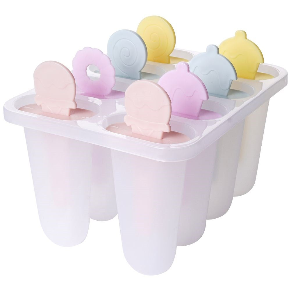Mold for homemade ice creams - 8 reusable sticks
