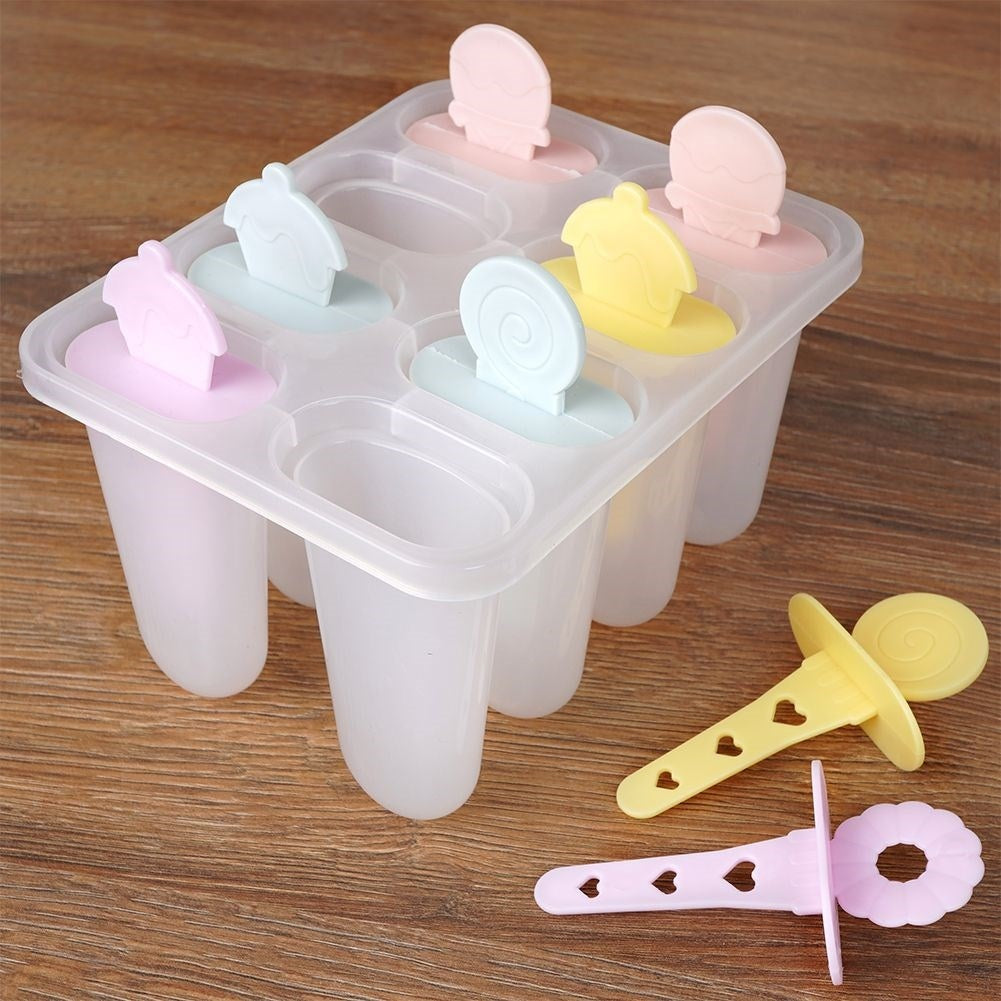 Mold for homemade ice creams - 8 reusable sticks