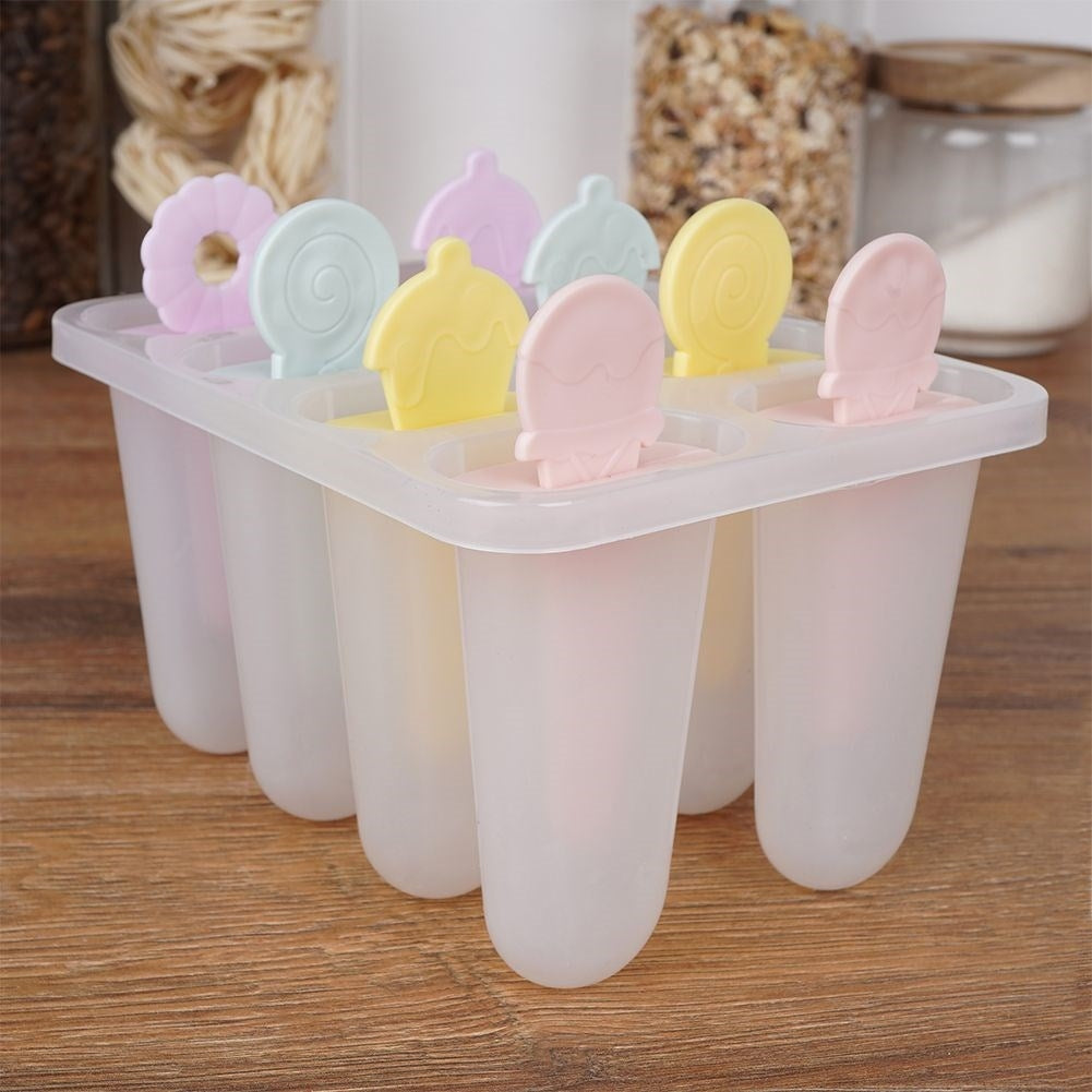 Mold for homemade ice creams - 8 reusable sticks