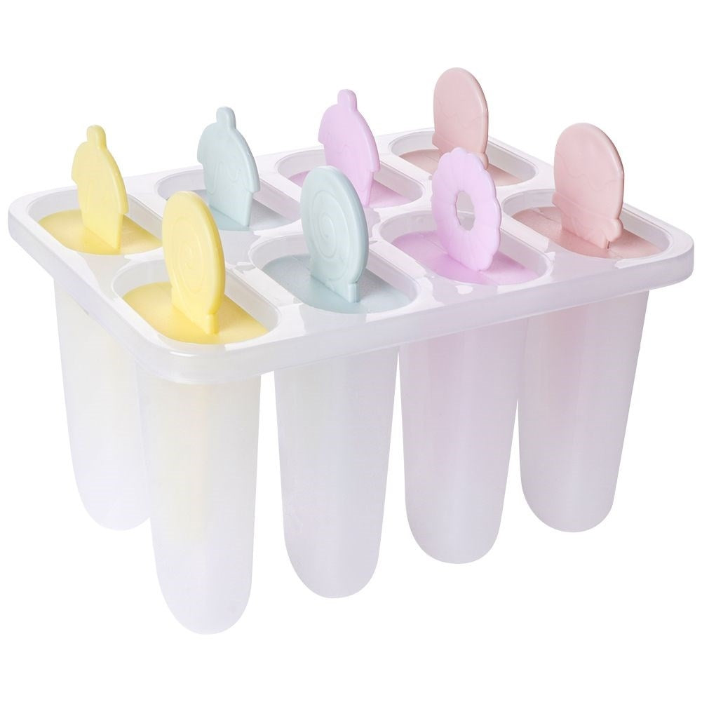 Mold for homemade ice creams - 8 reusable sticks