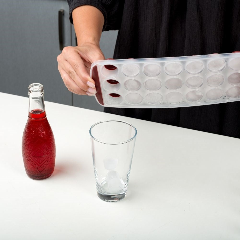 Mold in Silicone for 21 Perfect Round Ice Cubes
