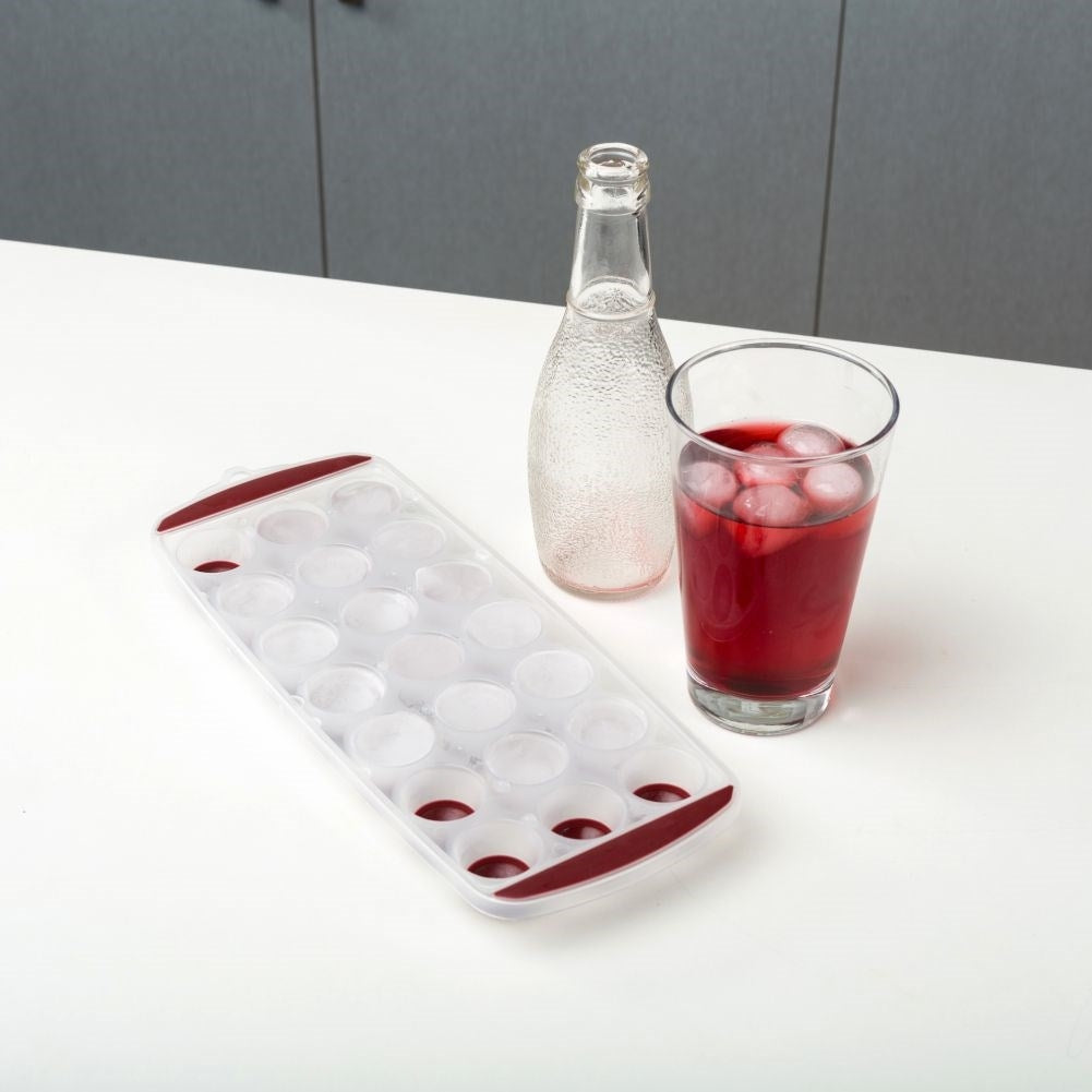 Mold in Silicone for 21 Perfect Round Ice Cubes
