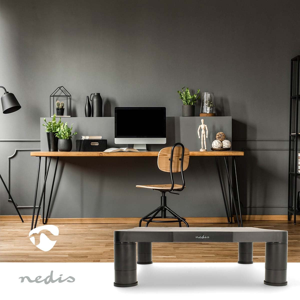 Monitor Stand | Ergonomics: Yes | Maximum carrying capacity: 18 kg | Universal | Adjustable height: Yes