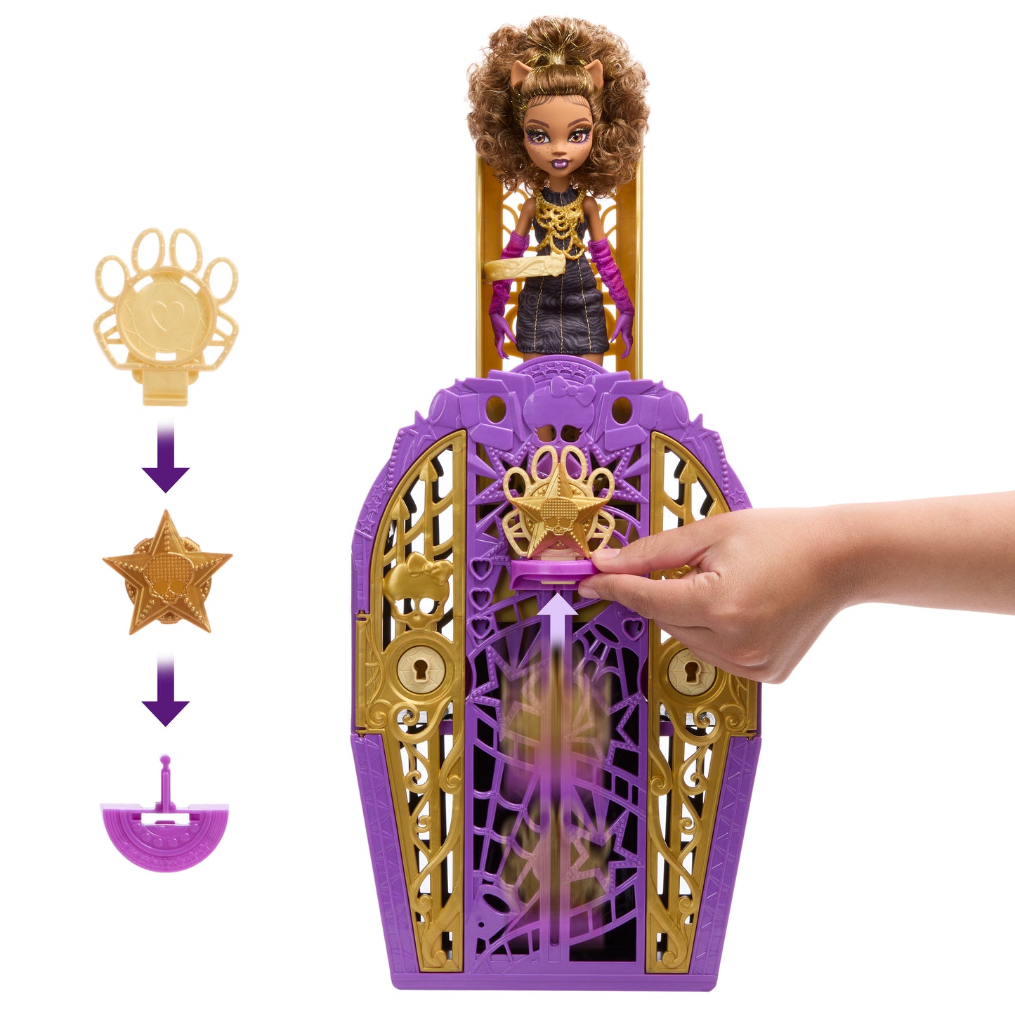 Monster High Clawdeen Wolf Doll with Fashion Accessories