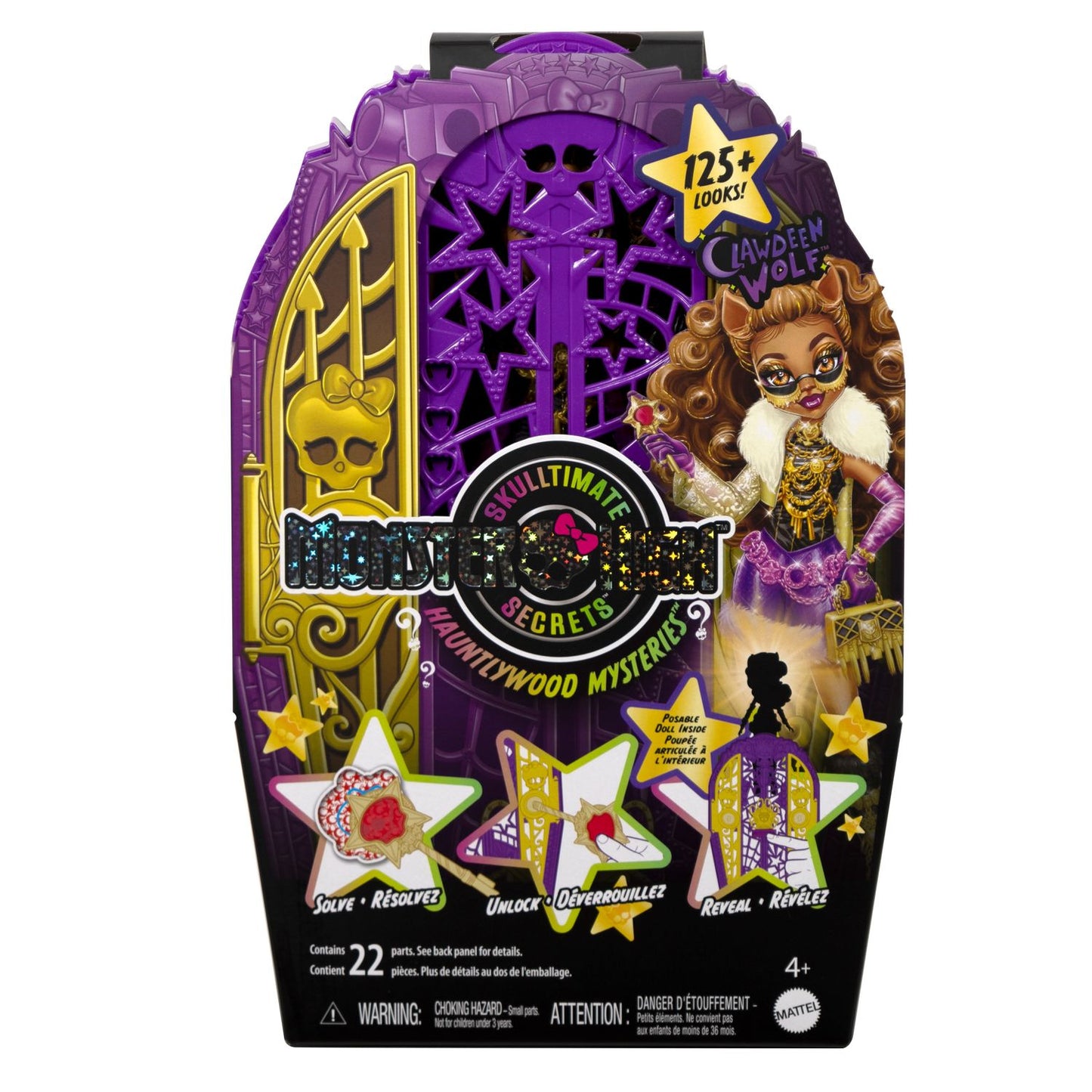 Monster High Clawdeen Wolf Doll with Fashion Accessories