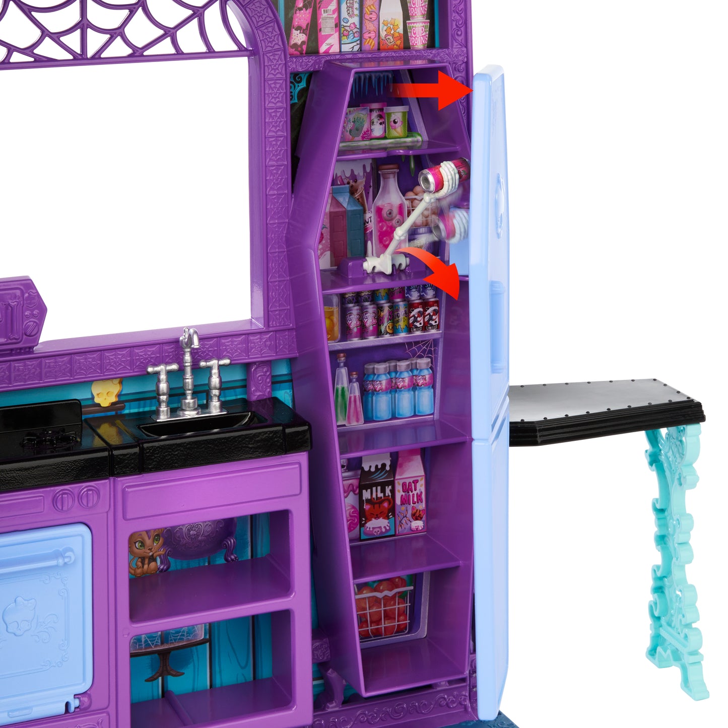 Monster High Doll Hotel with 5 Play Areas and Furniture