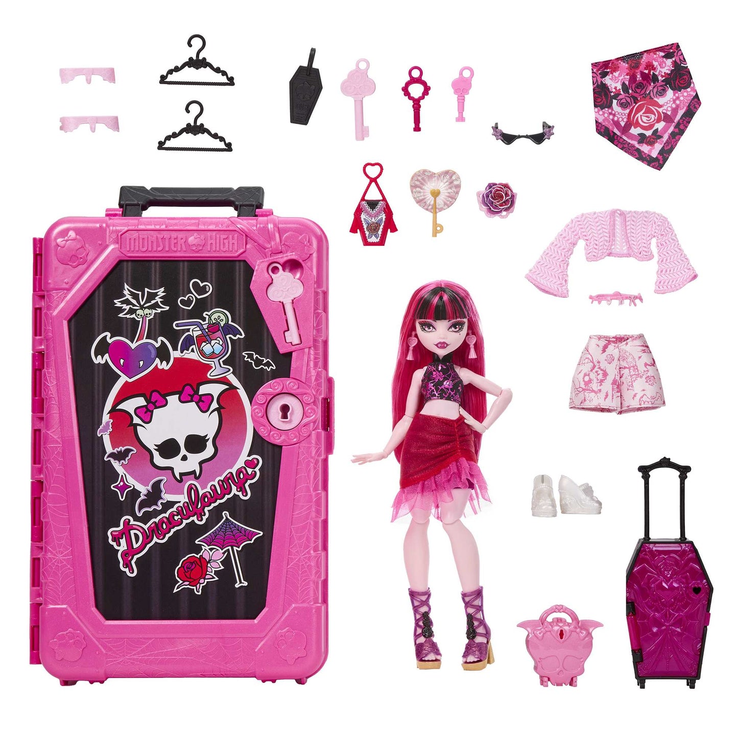 Monster High Draculaura Doll Set with Accessories