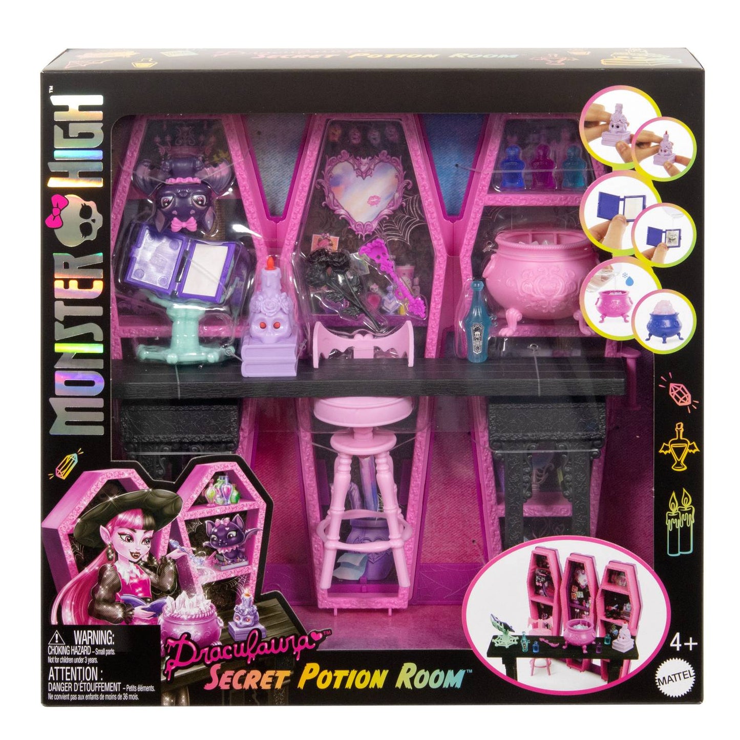 Monster High Draculaura Secrets Potions Room