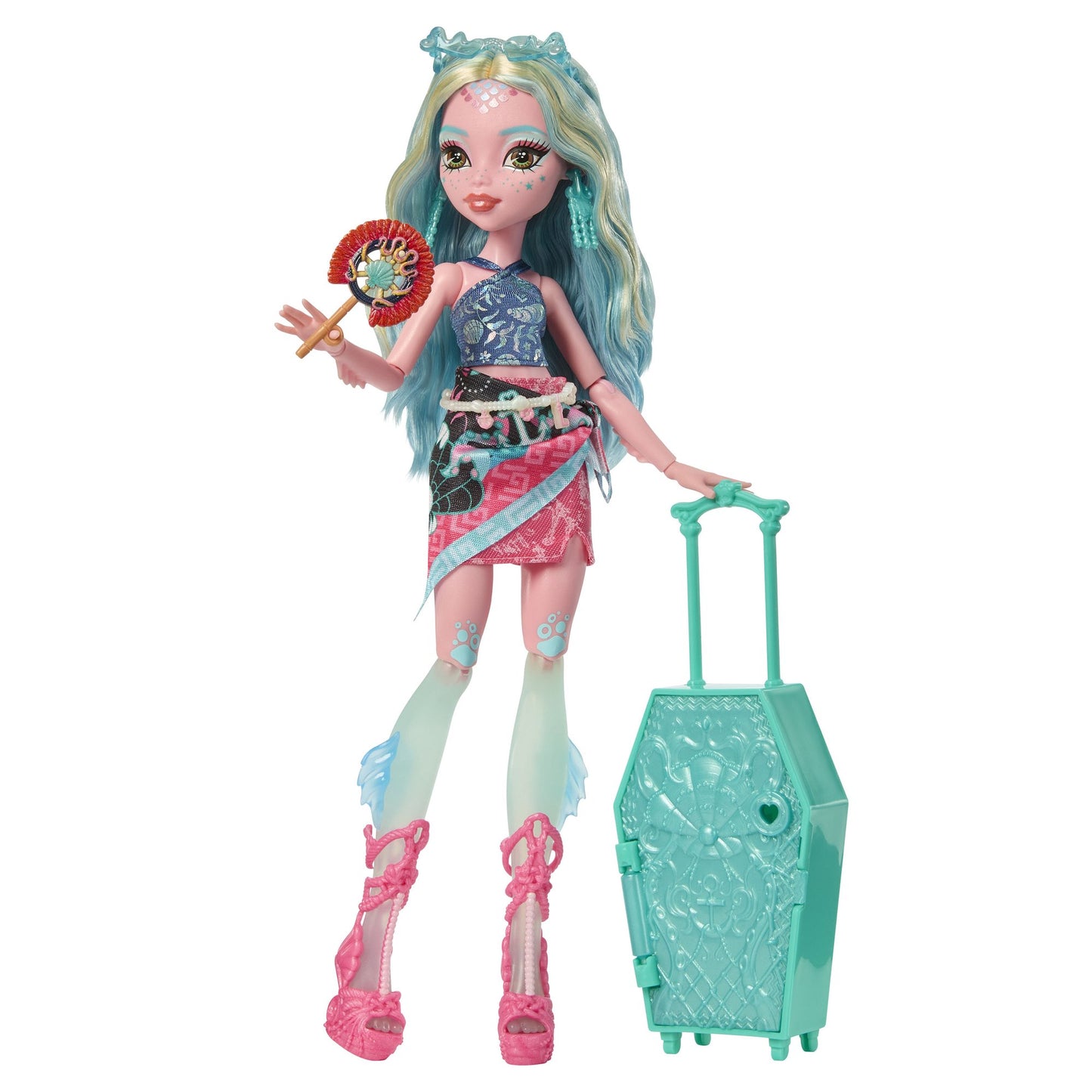Monster High Lagoona Doll Set with Outfits & Accessories