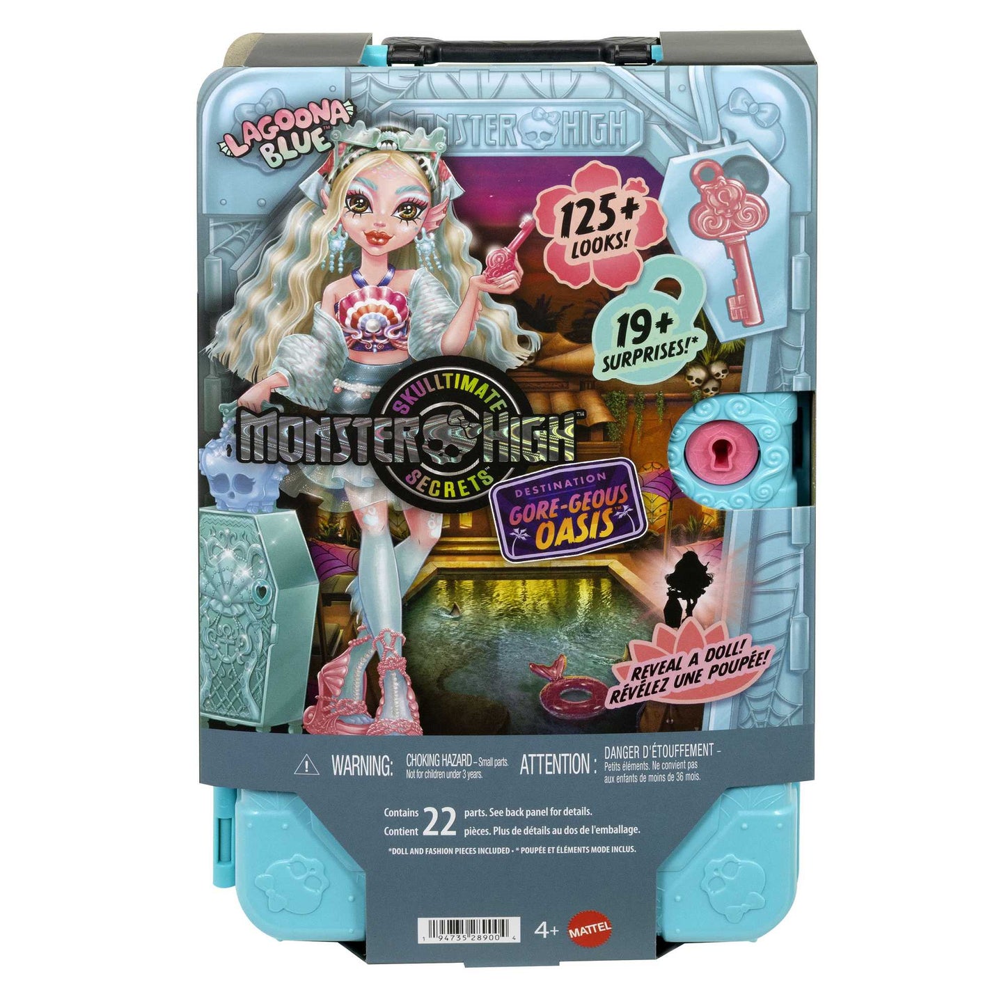 Monster High Lagoona Doll Set with Outfits & Accessories
